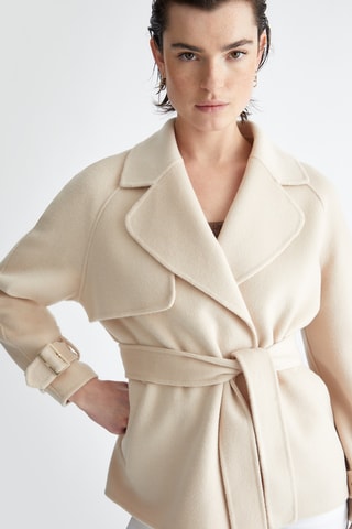 Giacca in lana - Beige