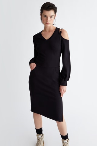 Robe droite - Noir
