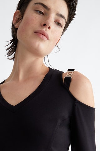 Robe droite - Noir