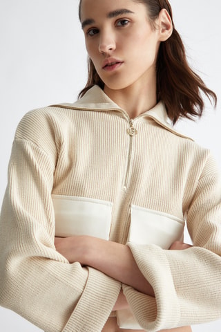 Crop top - Beige