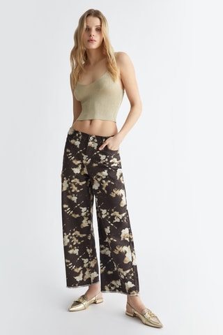 Crop top - Doré