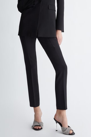 Pantaloni cigarette - Nero