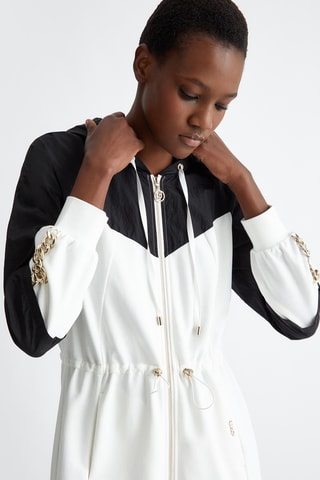 Parka à capuche - Blanc