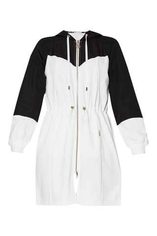 Parka à capuche - Blanc