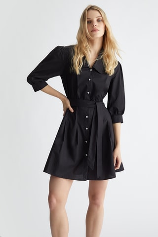 Robe chemise - Noir
