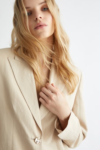 Veste en lin - Beige
