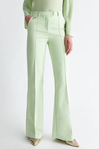 Pantalon wide legs - Vert clair
