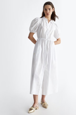 Robe chemise - Blanc