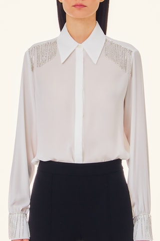 Body-chemise - Blanc