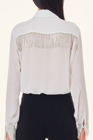 Body-chemise - Blanc