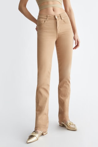 Jean straight - Beige
