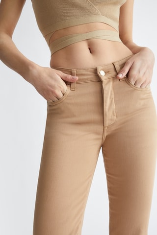 Jean straight - Beige