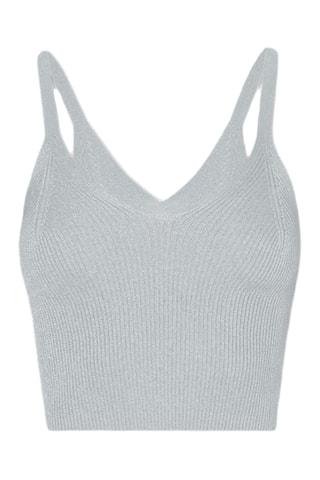 Crop top - Argenté