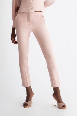 Pantaloni cigarette - Rosa