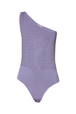 Body asymétrique - Violet
