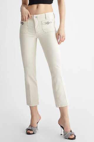 Pantalon. - Beige