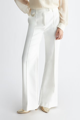 Pantalon wide legs - Blanc