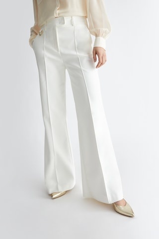 Pantalon wide legs - Blanc