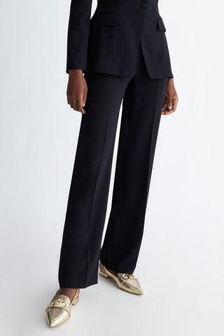 Pantalon taille haute - Noir