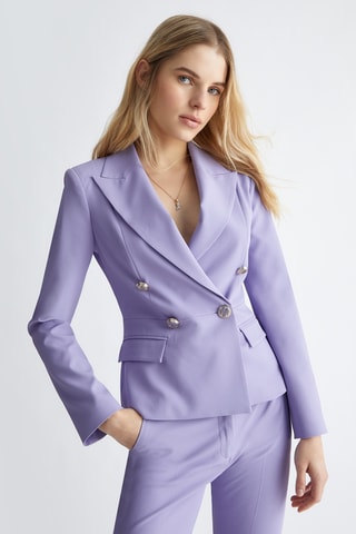 Veste de costume - Violet