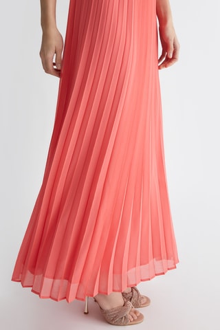 Robe plissée - Rose