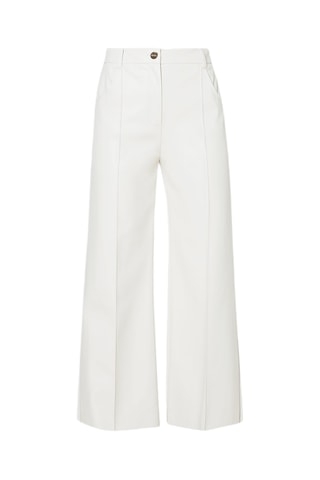 Pantaloni straight - Bianco