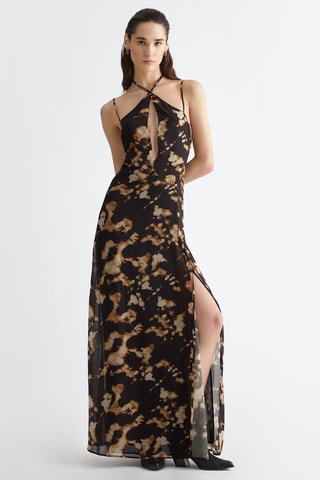 Robe longue - Multicolore