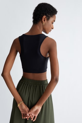 Crop top - Noir