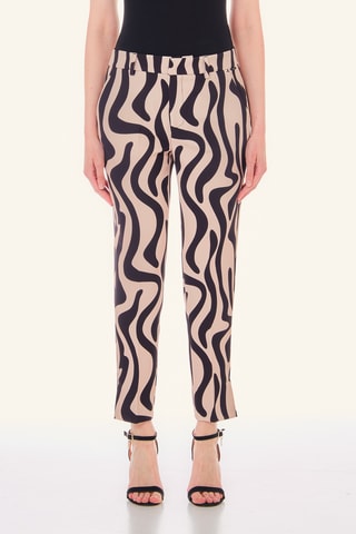 Pantaloni chino 7/8 - Beige
