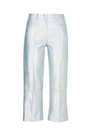 Pantaloni straight - Argentato