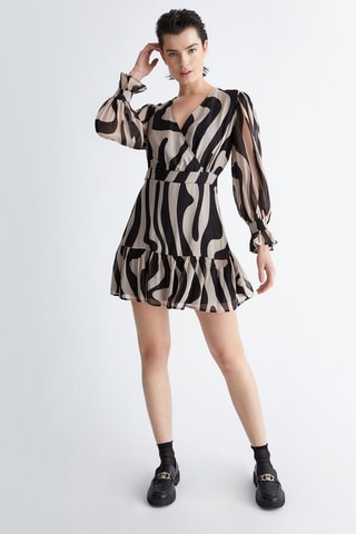 Robe patineuse - Beige