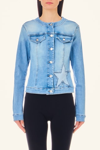 Veste en jean - Bleu