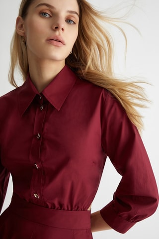 Robe longue - Bordeaux