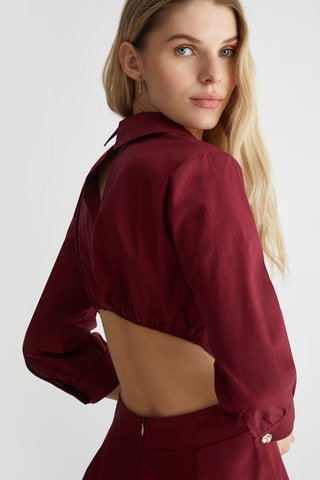 Robe longue - Bordeaux
