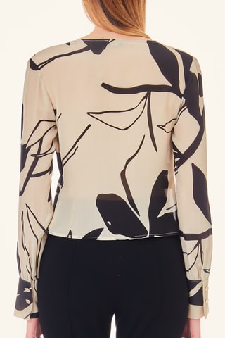 Top en soie - Multicolore