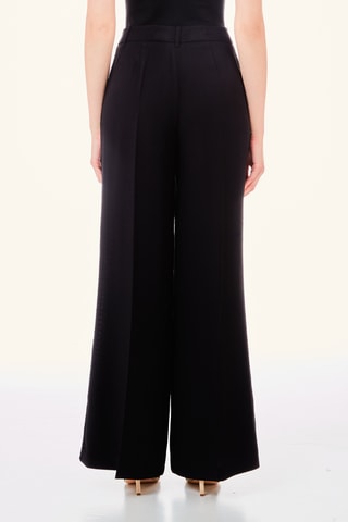 Pantaloni flare - Nero