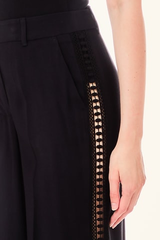 Pantaloni flare - Nero