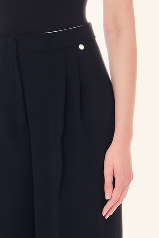 Pantaloni a vita alta - Nero