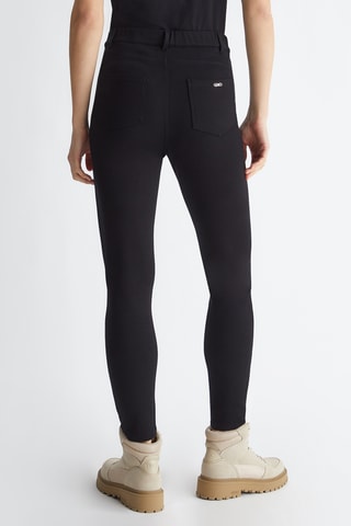 Pantaloni a vita alta - Nero