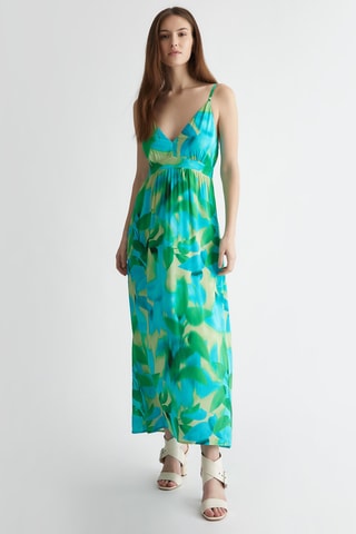 Robe longue - Turquoise