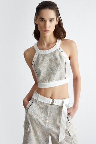Crop top - Blanc