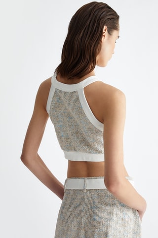 Crop top - Blanc