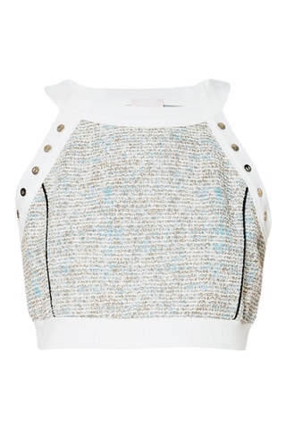 Crop top - Blanc