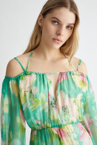 Robe longue - Multicolore