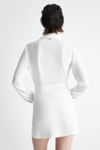 Robe portefeuille - Blanc