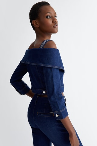 Veste en jean - Bleu