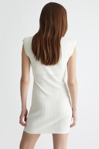 Robe fourreau - Blanc