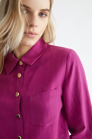 Chemisier court - Violet