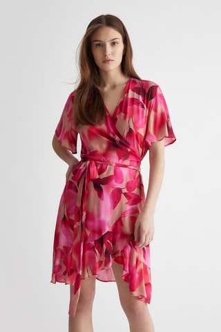 Robe portefeuille - Violet