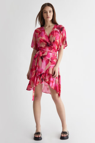 Robe portefeuille - Violet